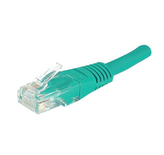 Câbles réseau INTELLINET Cable RJ45 cat 5E 15m Vert