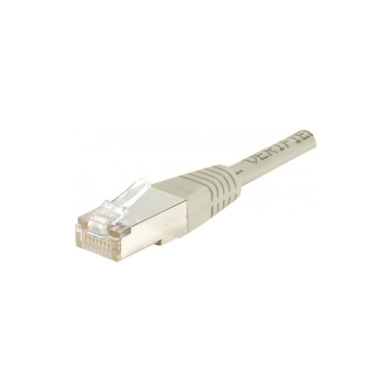 Câbles réseau INTELLINET Cable RJ45 cat 6 SFTP 15m gris - Scoop gaming