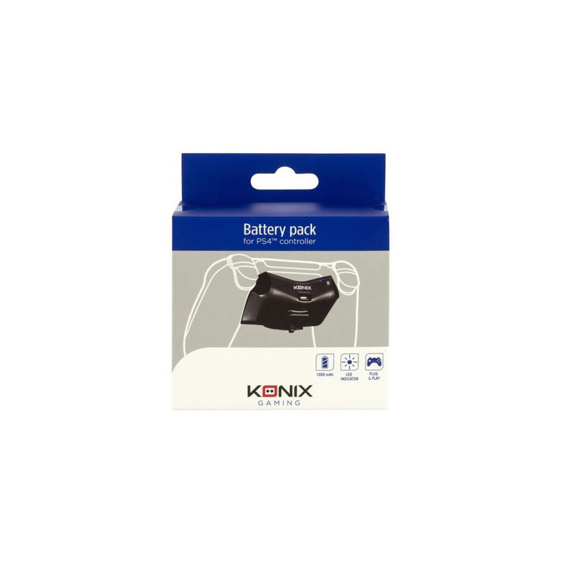 Chargeurs Konix POWER PACK MANETTE PS4