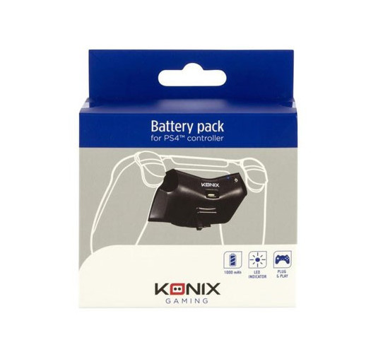 Chargeurs Konix POWER PACK MANETTE PS4