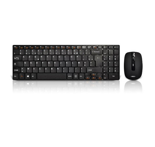 Pack Clavier & souris Sans Fil - Advance SLIM COMPACT -
