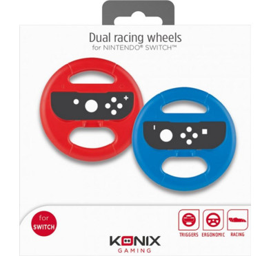 Accessoires Nintendo Konix VOLANT SWITCH COUL