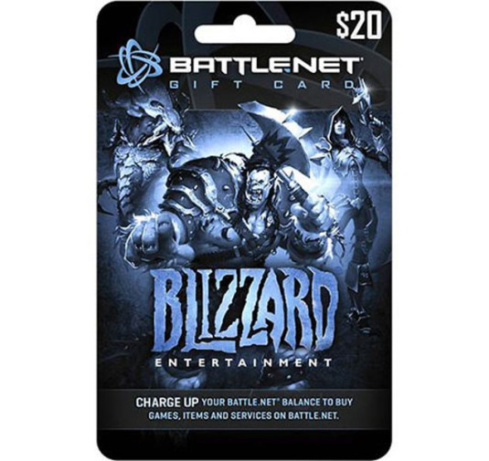 Codes de recharge Blizzard BNB 20