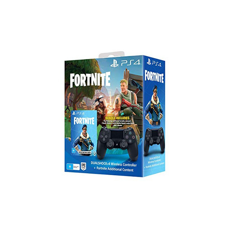 Accessoires PS4 Sony VOUCHER FORTNITE Manette DUAL SHOCK NOIR