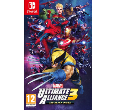 Jeux Nintendo Switch NINTENDO THE BLACK ORDER MARVEL ULTIMATE ALLIANCE