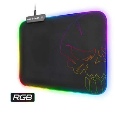 Tapis souris gaming Spirit of gamer LED RGB 10 MODES M