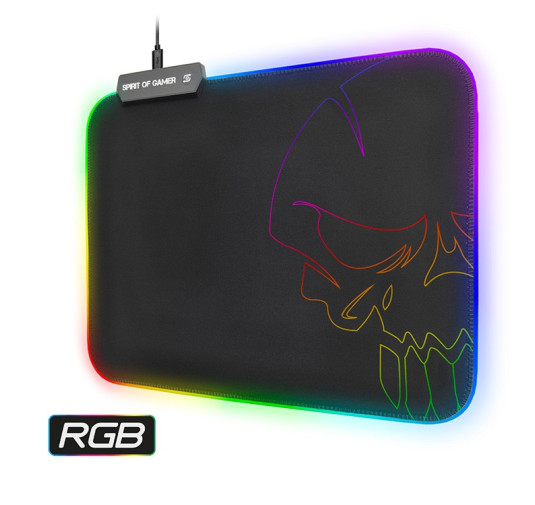 Tapis souris gaming Spirit of gamer LED RGB 10 MODES M