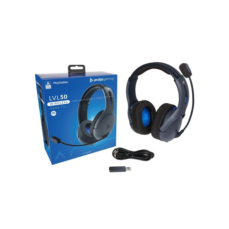 Casque micro PDP Wireless PLAYSTATION LVL50 - Scoop gaming