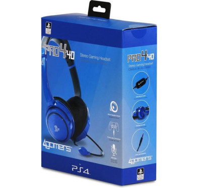 Casque micro Sony PS4 PRO4 40 BLUE