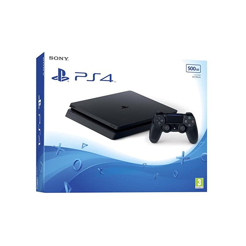 Console Playstation PS4 Slim 500G Noir Console Playstation PS4 Slim 500G Noir