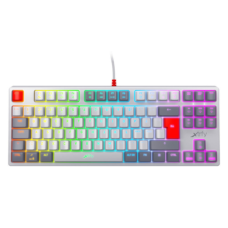 Clavier Xtrfy K4 RGB TENKEYLESS RETRO MECHANICAL