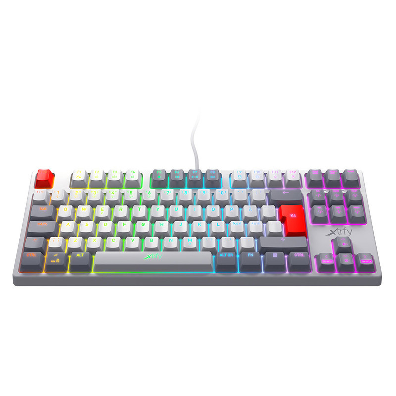 Clavier Xtrfy K4 RGB TENKEYLESS RETRO MECHANICAL