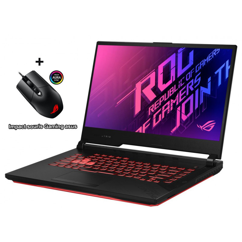 Pc Portable Gamer Asus ROG STRIX G15 G512LI-HN114T i7 10è Gén 8Go 512 Go SSD Pc Portable Gamer Asus ROG STRIX G15 G512LI-HN114T i7 10è Gén 8Go 512 Go SSD