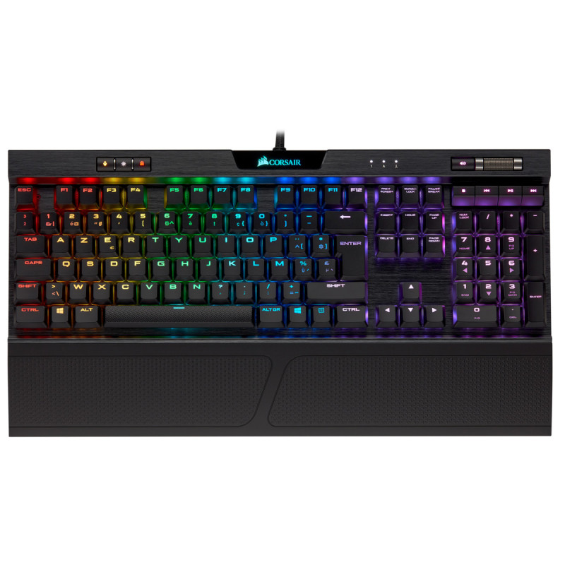 CORSAIR K70 RGB MK.2 RAPIDFIRE Low Profile - LED RGB rétroéclairée CORSAIR K70 RGB MK.2 RAPIDFIRE Low Profile - LED RGB rétroéclairée