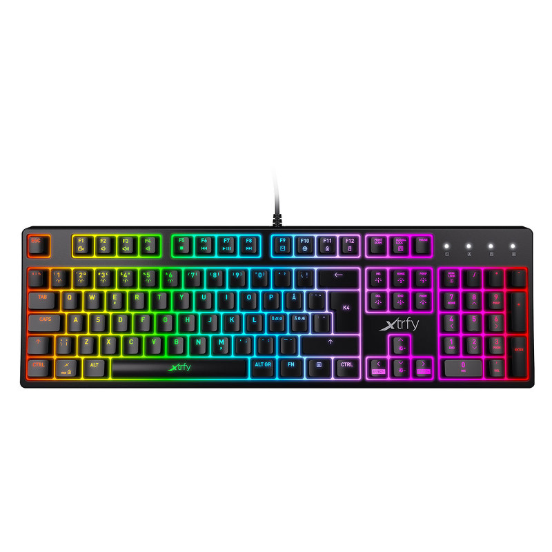 XTRFY CLAVIER K4 RGB MECHANICAL BLACK