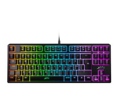 XTRFY CLAVIER K4 TKL RGB TENKEYLESS BLACK MECHANICAL G
