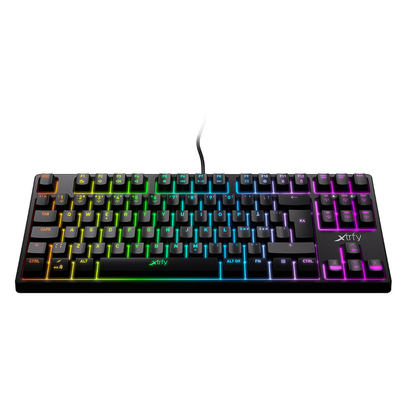 XTRFY CLAVIER K4 RGB TENKEYLESS BLACK MECHANICAL G