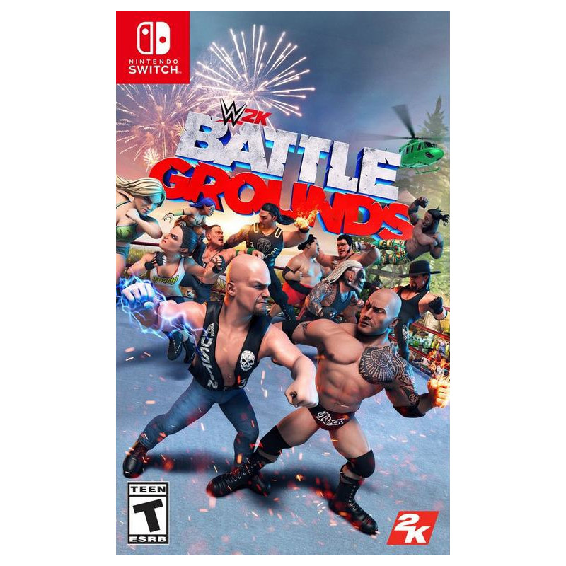 Jeu Nintendo SWITCH WWE 2K Battlegrounds VF Jeu Nintendo SWITCH WWE 2K Battlegrounds VF