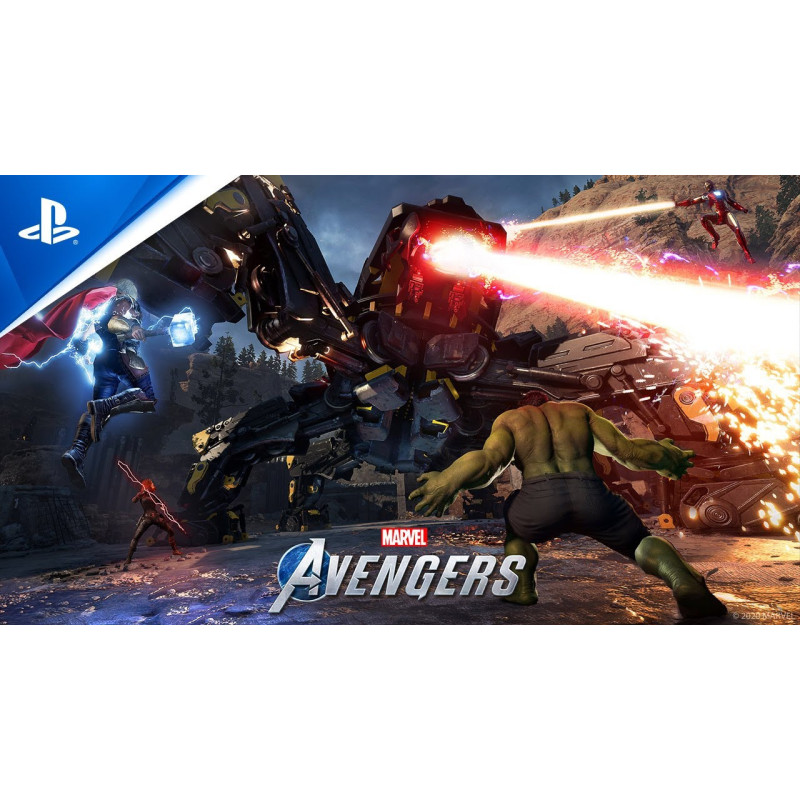 JEU PS4 MARVEL'S AVENGERS VF