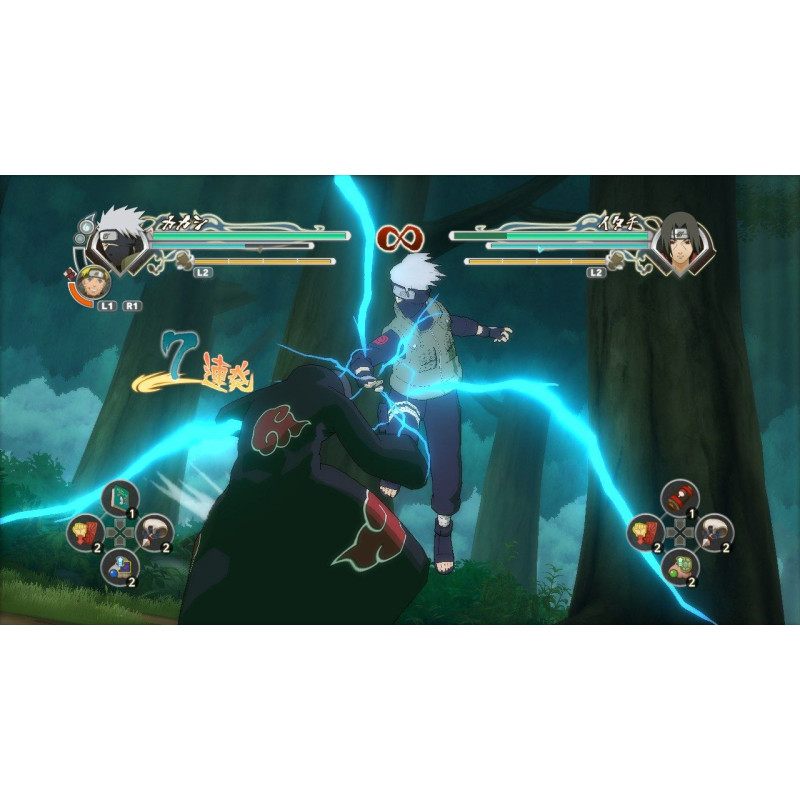 JEU PS4 NARUTO NINJA STORM TRILOGY