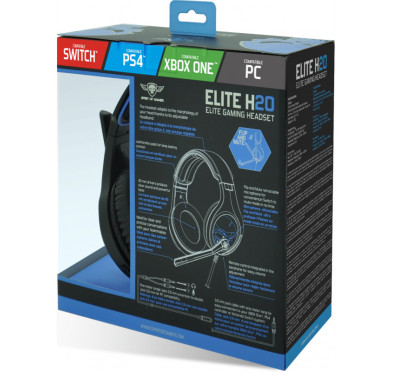 Casque SPIRIT OF GAMER ELITE H20 avec Microphone - Multiplateforme