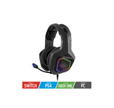 CASQUE SPIRIT OF GAMER ELITE H50 BLACK EDITION RGB