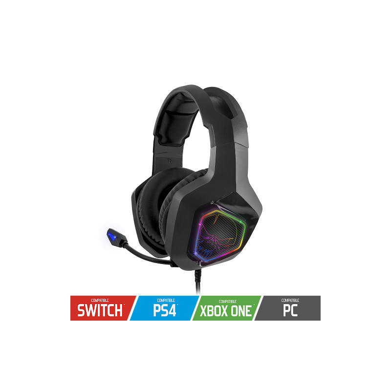 SOG CASQUE ELITE H50 BLACK EDITION RGB