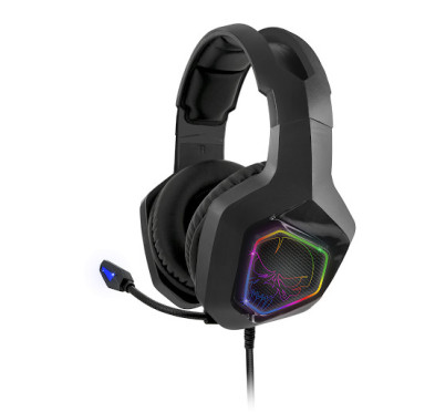 CASQUE SPIRIT OF GAMER ELITE H50 BLACK EDITION RGB