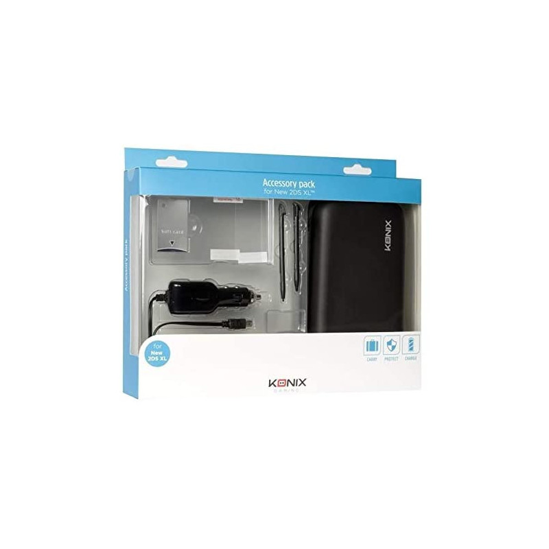 Pack d'accessoires Konix pour 2DS XL Pack d'accessoires Konix pour 2DS XL