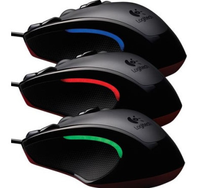 Souris Gamer Logitech G300S - 2500dpi - 9 boutons (Noir)