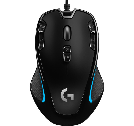 Souris Gamer Logitech G300S - 2500dpi - 9 boutons (Noir)