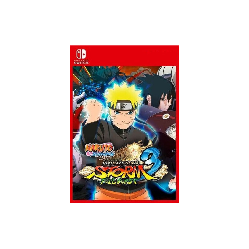 Jeu Naruto Ultimate Ninja Storm 3 Full Burst Jeu Nintendo Switch