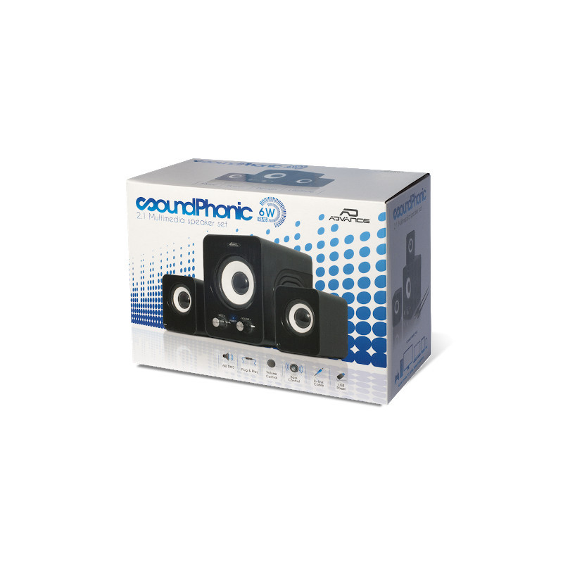 Haut-parleurs ADVANCE SP U803BK Haut-parleurs ADVANCE SP U803BK