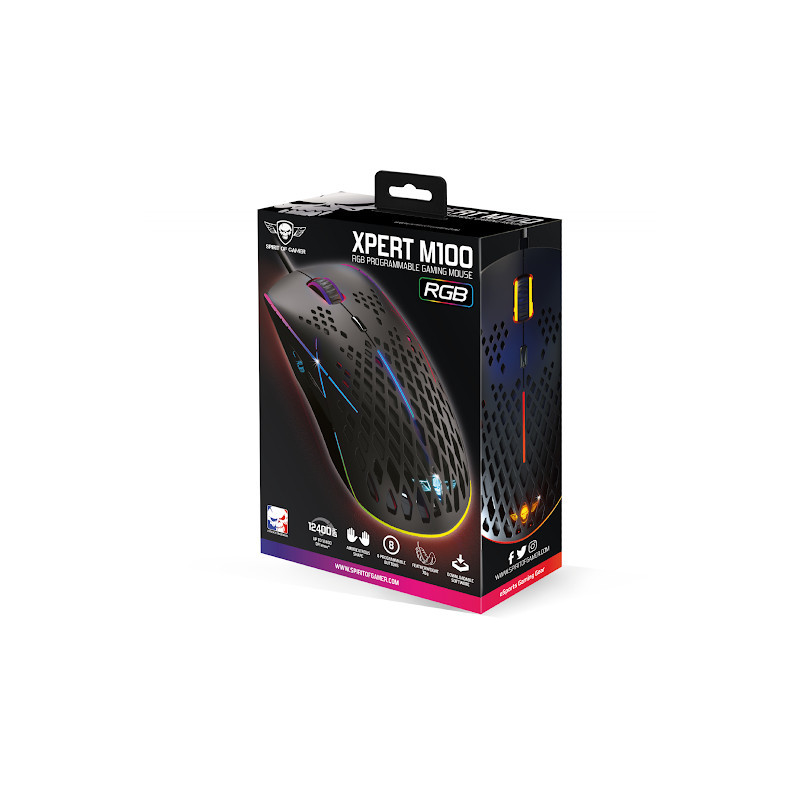 souris Spirit of Gamer Xpert M100 RGB souris Spirit of Gamer Xpert M100 RGB