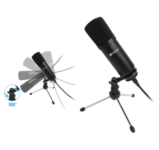 MICROPHONE USB SANDBERG STREAMER