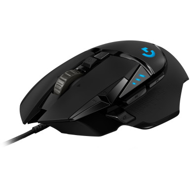 Souris Gamer Logitech G502 HERO - Filaire - 25600 dpi (Noir)