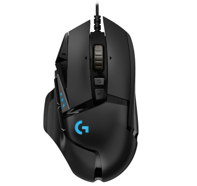 Souris Gamer Logitech G502 HERO - Filaire - 25600 dpi (Noir)