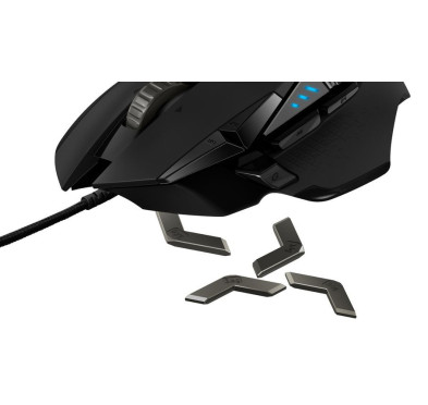 Souris Gamer Logitech G502 HERO - Filaire - 25600 dpi (Noir)
