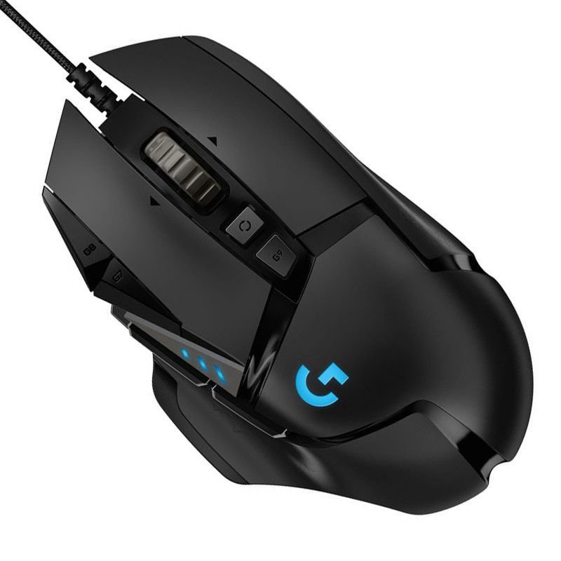 Souris Gamer Logitech G502 HERO - Filaire - 25600 dpi (Noir)