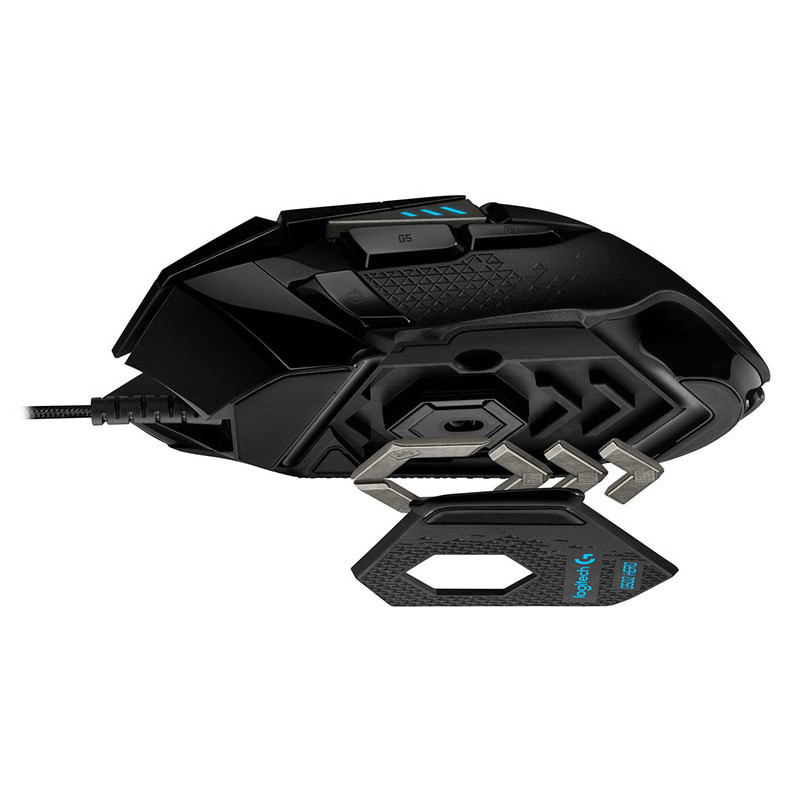 Souris Gamer Logitech G502 HERO - Filaire - 25600 dpi (Noir)