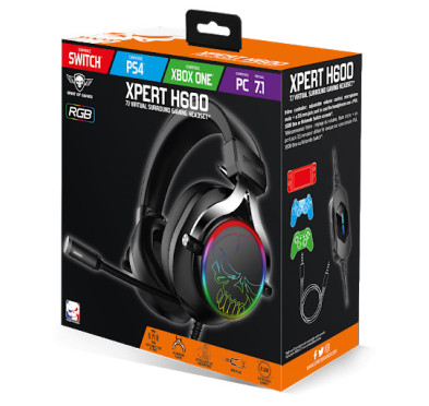 CASQUE SOG XPERT H600 7.1 VIRTUEL PC