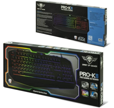 Clavier Spirit of gamer PRO K8