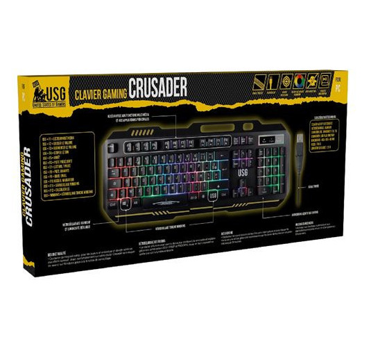 CLAVIER USG GAMING CRUSADER