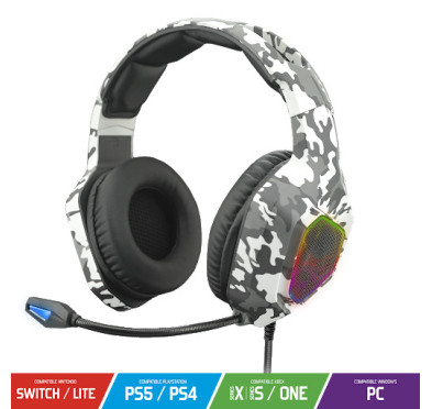 CASQUE SPIRIT OF GAMER ELITE H50 ARTIC EDITION RGB