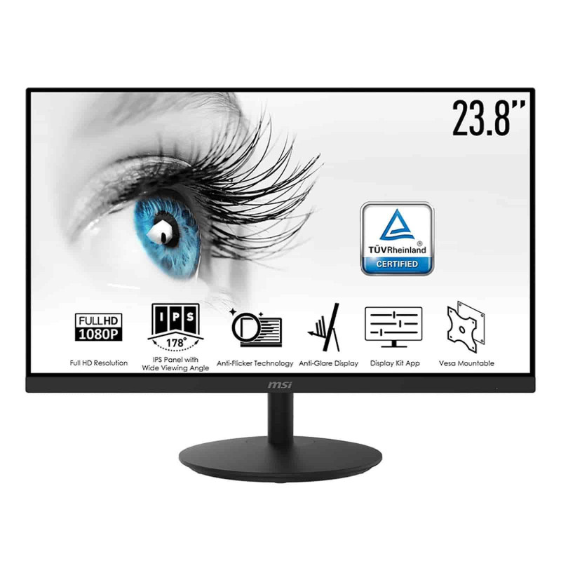 Ecran MSI Pro MP242 23,8" Full HD IPS 75Hz 5ms