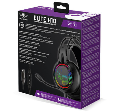 CASQUE SPIRIT OF GAMER  ELITE H10 RGB 7.1