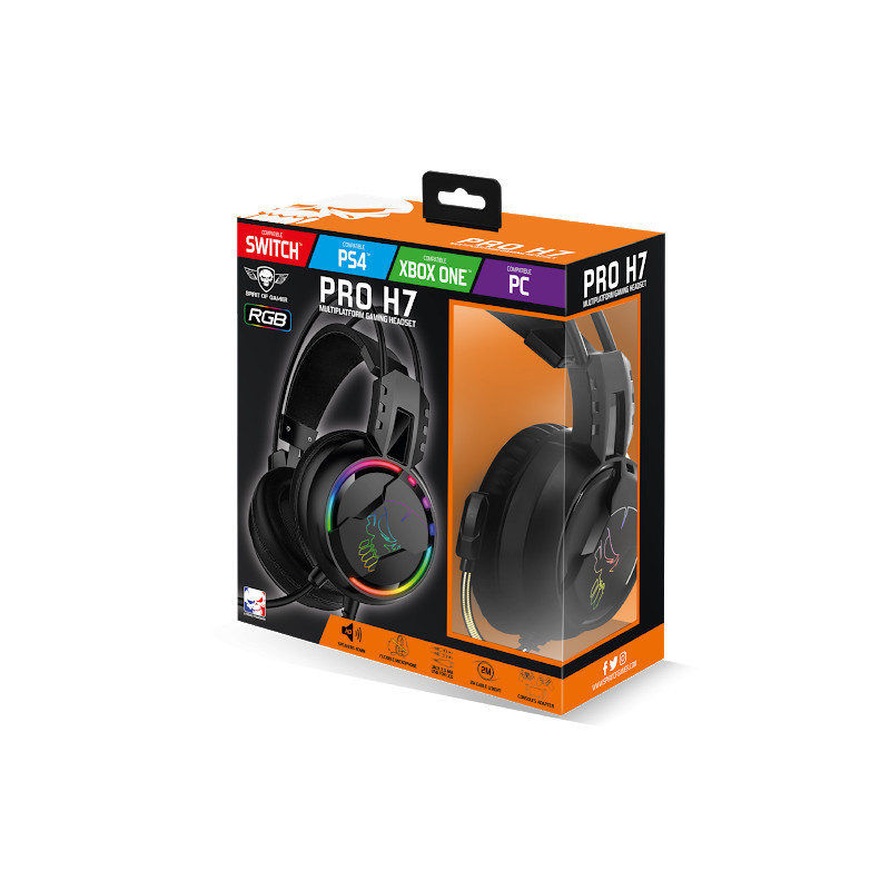 Casque Gamer SPIRIT OF GAMER PRO H7 RGB