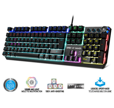 CLAVIER MECANIQUE SPIRIT OF GAMER XPERT K400 RGB