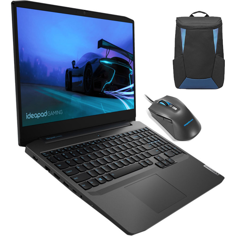 Pc portable LENOVO Gaming 3 R7-4800H, écran 15.6", Blue