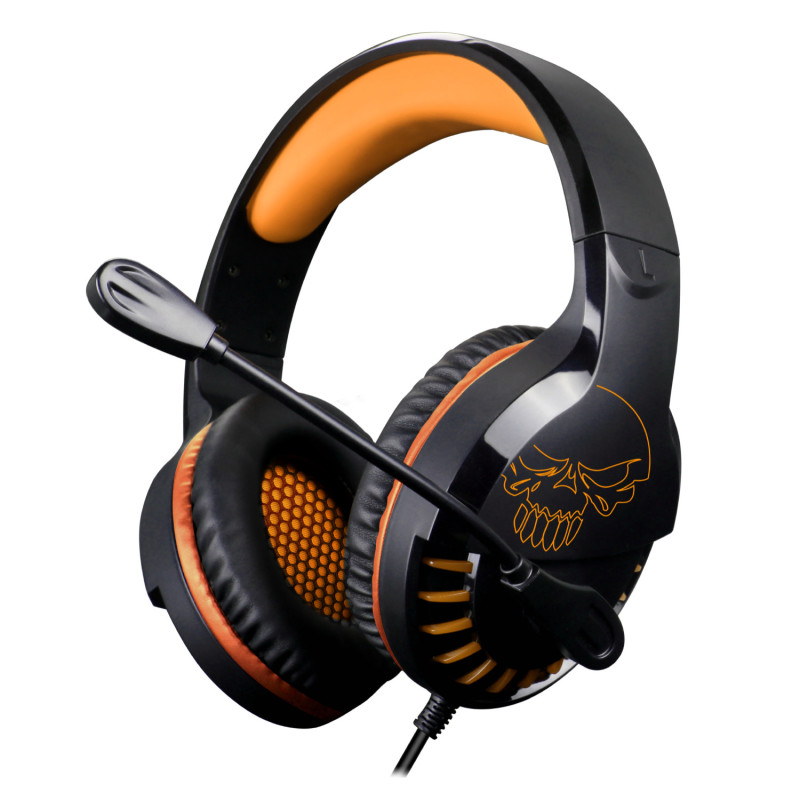 Casque Gaming Spirit of Gamer PRO-H3 Multiplateforme - Noir & Orange